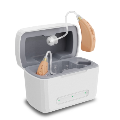 16-канальный слуховой аппарат с зарядным кейсом Audivox-1