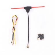 Нано приемник FPV Cyclone ELRS MINI RX SX1280 EXPRESSLRS EP-1,T-образная антенна, 2,4 МГц,500Гц,5В